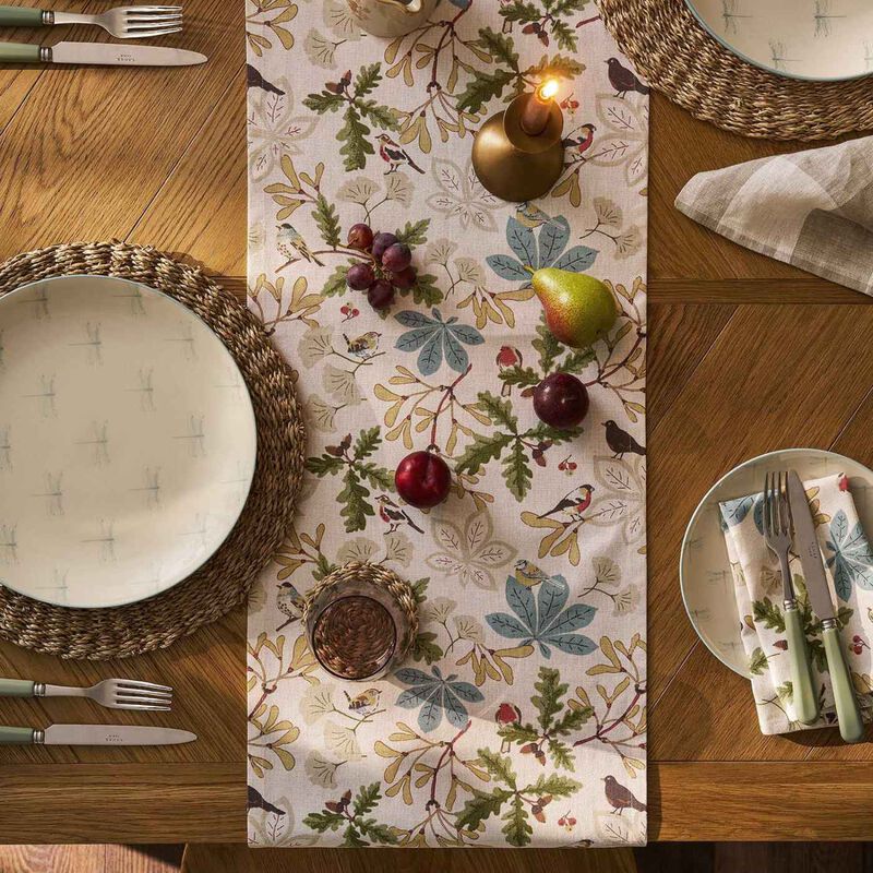 Sophie Allport Table Runner - Orchard Birds image number 3
